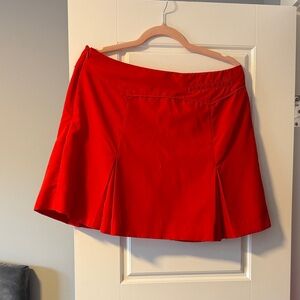 Izod Red Women's Mini Skirt